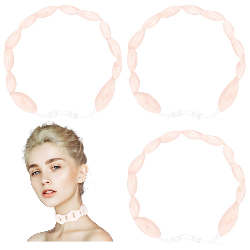 Neck Coolers for Hot Weather with Buttons,Hands Free Cold Pack,Reusable Neck Cooler,Wearable Cooling Neck Wraps,Freezing below 18  (3PCS)