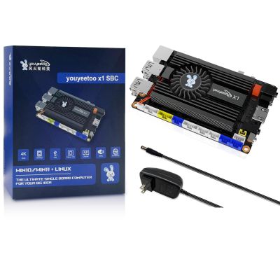 WayPonDEV youyeetoo X1 X86 Single Board Computer - A 64bit Windows 10/11/Linux Mini PC with Celeron N5105 CPU, Support Optional WiFi&BT NFC, PCIE3.0 M.2 2280 NVMe or SATA SSD (8GB RAM+0GB Storage)