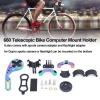 Pilipane Compatible with and Bryton, GUB 660 Telescopic Aluminum Alloy Bikes Computer Mount Holder Sturdy and Long-Lasting, Front view 2