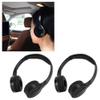 Astibym 2 Channel Cordless Infrared IR Stereo o Headphone Earphone for Car Headrest DVD, Automotive Electronics view 4