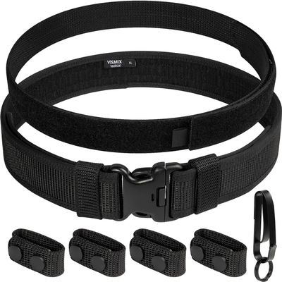 Vismix Nylon Duty Outer and Inner Belt with Loop, Key Holder and Belt Keepers