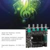 Pilipane ZK 502T Amplifier Board with Treble and Bass Control, Amplifier Board, 2X50W 100W High Power Sound Stereo DC12 24V Digital Power Amplifier Board for Speakers view 4
