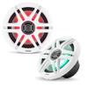 Clarion CMS-651RGB-SWB 6.5-inch Coaxial Marine Speakers with Built-in RGB Illumination 30W RMS Power handling 1/2-inch (13 mm) Polymer Dome Tweeter Includes White & Black Sport Grilles view 3