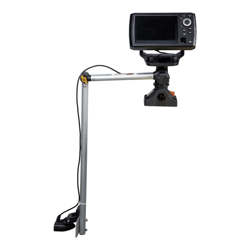 Extreme Max 3006.8652 Portable Foldable Transducer Arm with Fish Finder Bracket for Kayaks & SUP