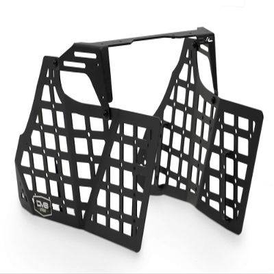 DV8 Offroad Center Console Molle Panels & Digital Device Bridge for The 2010-2021 Lexus GX 460 | Mount for Cell Phone, GPS, Radio, & Other Accessories | Easy Access to All OEM Switches & Buttons