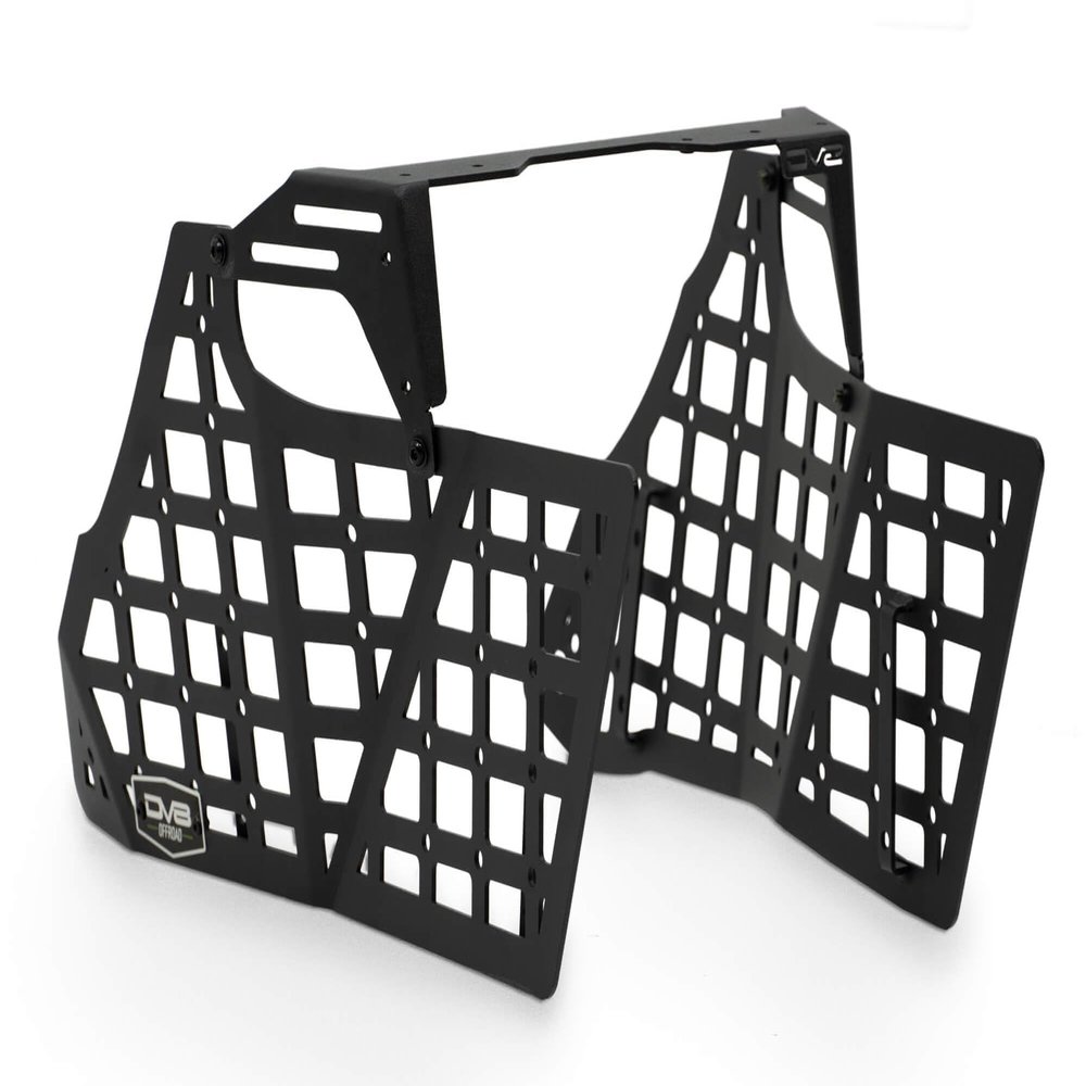 DV8 Offroad Center Console Molle Panels & Digital Device Bridge for The 2010-2021 Lexus GX 460 | Mount for Cell Phone, GPS, Radio, & Other Accessories | Easy Access to All OEM Switches & Buttons