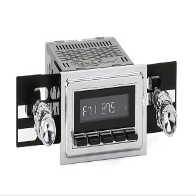 RetroRadio Compatible with 1963 Pontiac Lemans Features Include Bluetooth, HD, SiriusXM Ready, AM/FM LCB-M4-112-04-74PT4