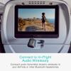 MEE Audio Connect Air in-Flight Bluetooth Wireless Audio Transmitter Adapter for up to 2 AirPods/Other Headphones; Works with All 3.5mm Aux Jacks on Airplanes, Gym Equipment, TVs, & Gaming Consoles view 2