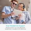 MEE Audio Connect Air in-Flight Bluetooth Wireless Audio Transmitter Adapter for up to 2 AirPods/Other Headphones; Works with All 3.5mm Aux Jacks on Airplanes, Gym Equipment, TVs, & Gaming Consoles view 4
