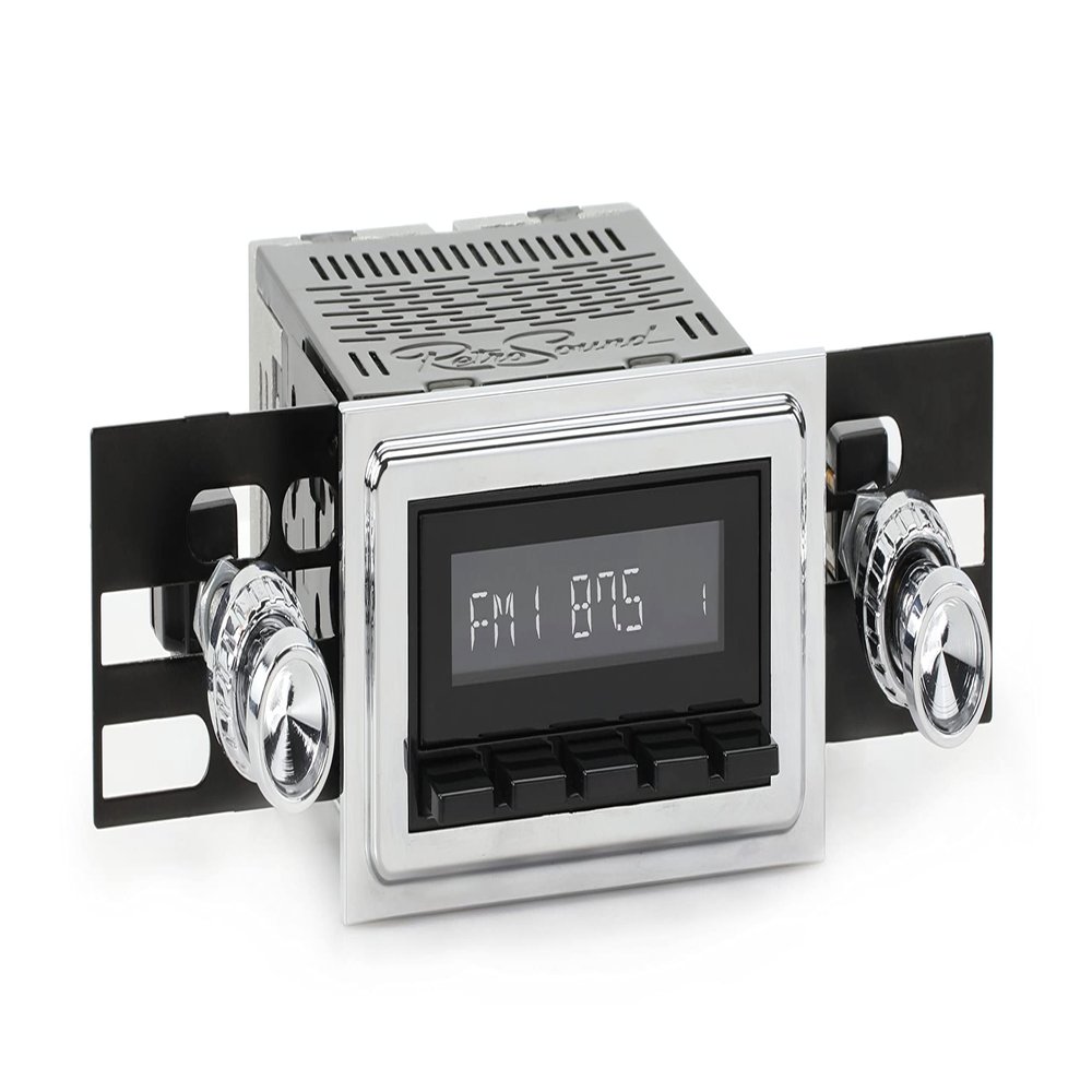 RetroRadio Compatible with 1964-67 Pontiac GTO Features Include Bluetooth, USB, AM/FM HB-M2-112-04-74PT2