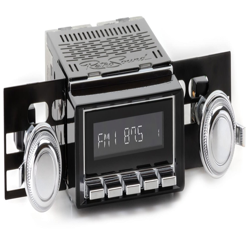 RetroRadio Compatible with 1968-70 Pontiac Tempest Features Include Bluetooth, HD, SiriusXM Ready, AM/FM LC-M4-215-03-73PT1