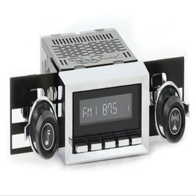 RetroRadio Compatible with 1970-81 Pontiac Firebird Features Include Bluetooth, USB, AM/FM HBC-M2-116-117-37-73PT