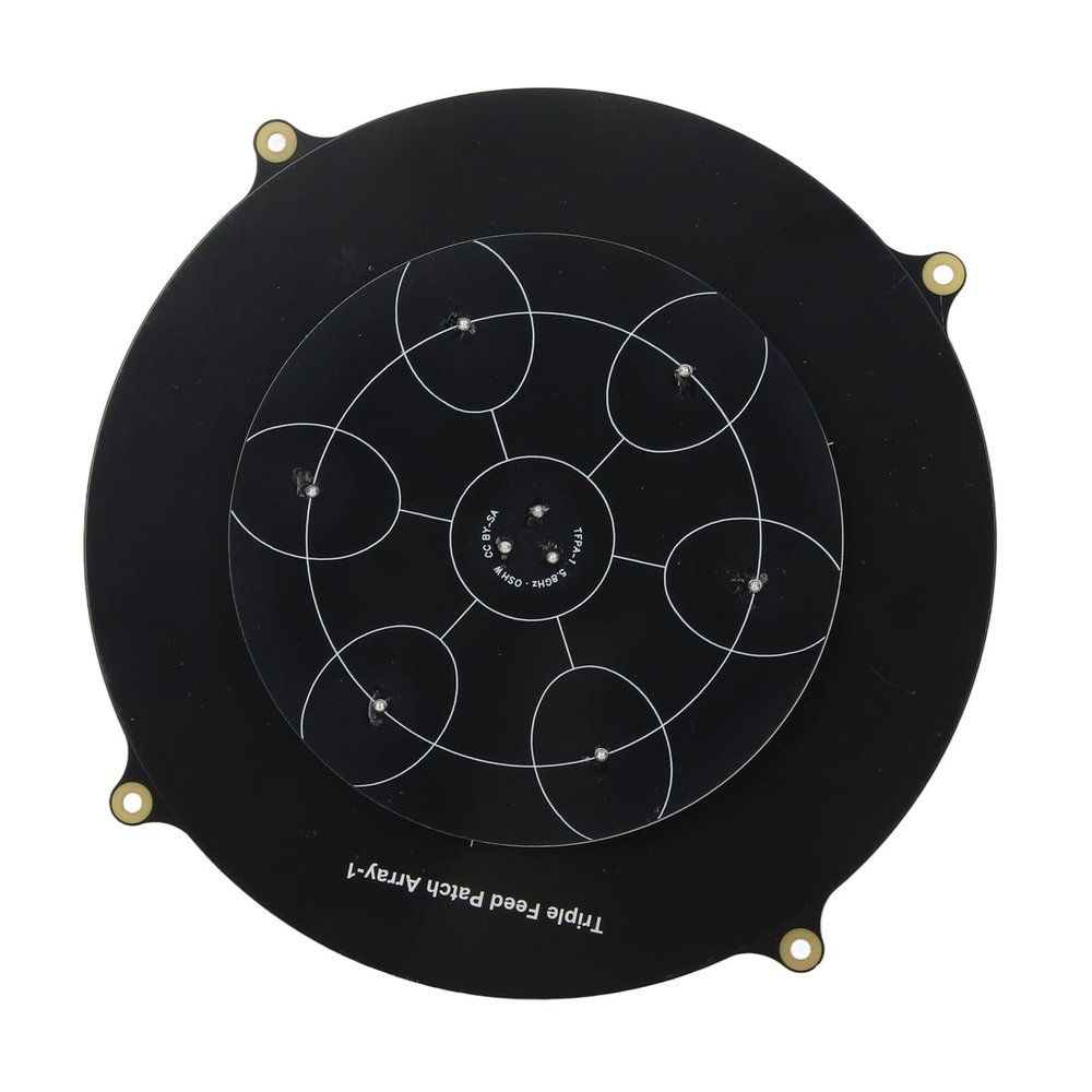 5.8GHz Triple Feed Patch Antenna, High Gain Directional Circularly Polarized FPV Antenna for FPV RC Drone
