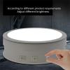 ERICAT Motorized Rotating Display Stand with LED Light, 360 Degree Automatic Mute Spin Turntable, 30cm Diameter Adjustable Brightness and Quiet Without Noise, Max Load 20kg, for Shop Display, Video view 4
