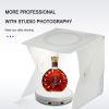 ERICAT Photography Turntable with LED Light, 360 Degree Automatic Mute Spin Turntable With Non-slip Base, Adjustable Rotating Speed and Quiet Without Noise, Max Load 20kg, For Photography Display view 4