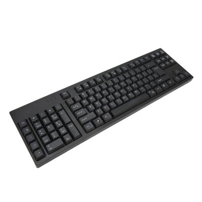 109 Keys Wired Left Hand Keyboard, Business Household Keyboard with 2 USB HUB for Win 7 8 10, Portable Mechanical Keyboard with Scissor for Gaming Office