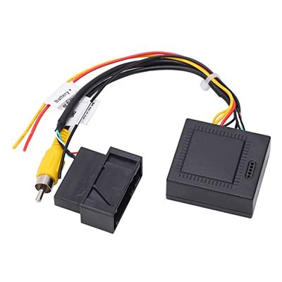 RGB to AV Converter, 12V 5W Backup Camera Converter for RGB to CVBS Video Conversion 1080P/720P/480P Support Car SUV Truck Motorcycle