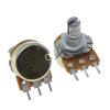 50PCS WH148 B1K B2K B5K B10K B20K B50K B100K B500K 3Pin 15mm Shaft Amplifier Dual Stereo Potentiometer 1K 2K 5K 10K 50K 100K 500K (Size : 100K Ohm) view 1