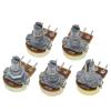 50PCS WH148 B1K B2K B5K B10K B20K B50K B100K B500K 3Pin 15mm Shaft Amplifier Dual Stereo Potentiometer 1K 2K 5K 10K 50K 100K 500K (Size : 100K Ohm) view 3