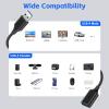 2 Pack USB 3.0 Extension Cable - 5FT USB A Male to Female, Compatible with Flash Drive, Hard Drive, Card Reader, Webcam, Printer, Keyboard, Mouse, Playstation, Xbox, VR Headset view 4
