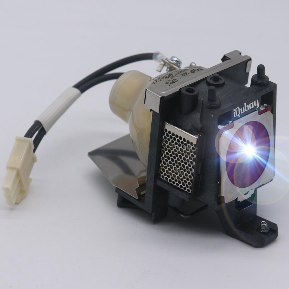 iQubay 5J.J1R03.001 OEM Original Projector Lamp for Benq CP220 CP220C CP225 with Housing (OEM UHP Bulb Inside)