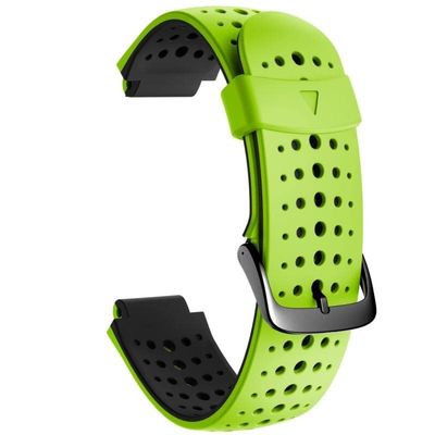 GANYUU Soft Silicone Wrist Strap for Garmin Forerunner 220 Sport Smart Watch Band Bracelet For Garmin Forerunner 735XT 230 235 620 630 (Color : A, Size : For Forerunner 220)