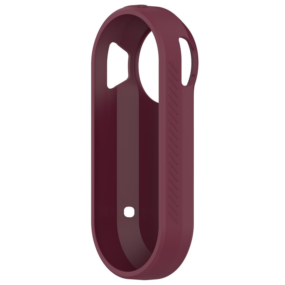 Protective Cover for Garmin Varia RTL515 Silicone Case RTL515 Smart Radar Case Ultra-Thin Does Not Affect GPS Signals (Wine red)