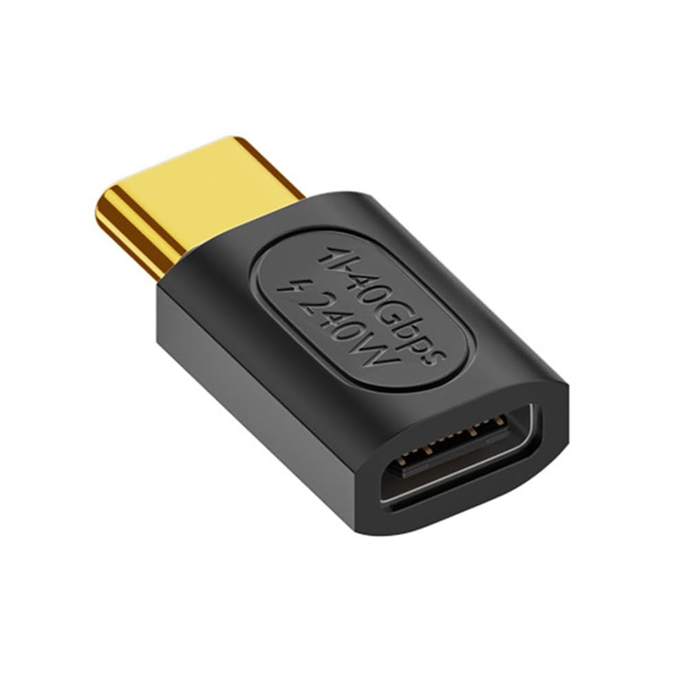 NFHK USB4 Type C Male to Female Extension 240W Power 40Gbps Data 8K Video Adapter for NS Phone Laptop