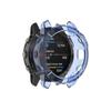 FULNES TPU Watch Case for Garmin Fenix 7S 7 7X 6 6S 6X Pro 5X 5 5SPlus Smart Watch Protective Frame Shell Replace Shockproof Clear Case (Color : Blue, Size : 20mm Fenix 7S) view 1