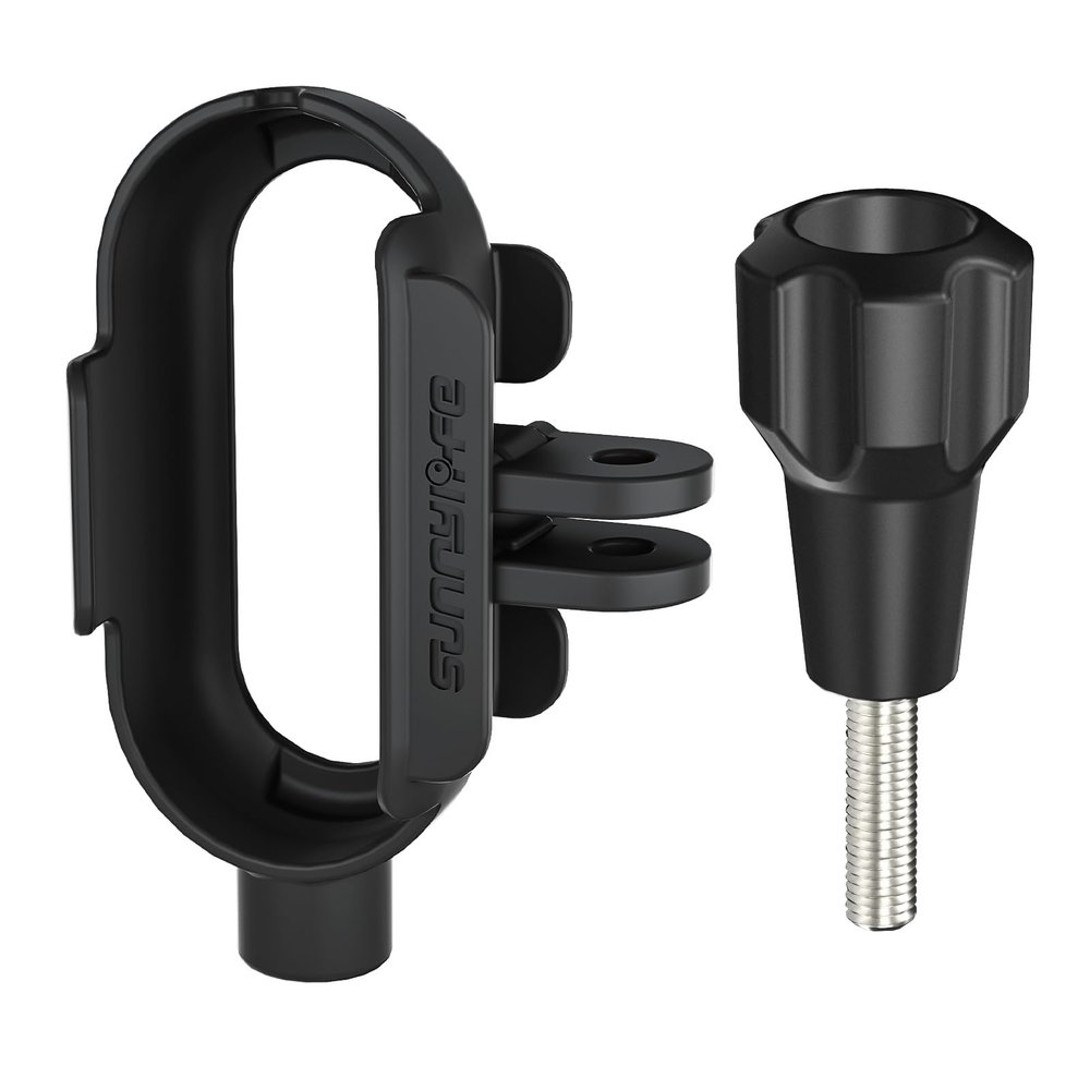 Extended Transfer Adapter Frame Bracket for Insta360 GO 3 Bezel Thumb Camera Adapter Expansion Quick Release Accessory Use with Selfie Stick,Tripod,Backpack Clamp,etc