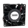 08038DA-12T-E6-EF, DC Fans Axial Fan, 80x80x38mm, 12VDC, 137.7CFM, 61.2W, 76.5dBA, 5.48" H2O, Tach/PWM view 1