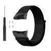 Nylon Strap Compatible with Garmin Forerunner 45/45S Watch Band for Garmin Swim 2 Smartwatch Replacement Wrist Band Accessory Metal connectors (black-black) view 1