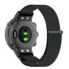 Nylon Strap Compatible with Garmin Forerunner 45/45S Watch Band for Garmin Swim 2 Smartwatch Replacement Wrist Band Accessory Metal connectors (black-black) view 2