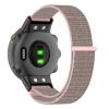 Nylon Strap Compatible with Garmin Forerunner 45/45S Watch Band for Garmin Swim 2 Smartwatch Replacement Wrist Band Accessory Metal connectors (black-pink) view 2