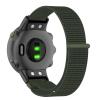 Nylon Strap Compatible with Garmin Forerunner 45/45S Watch Band for Garmin Swim 2 Smartwatch Replacement Wrist Band Accessory Metal connectors (black-green) view 2