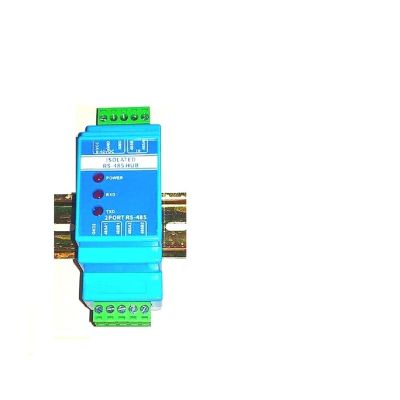 RS485 Repeater Photoelectric Isolation HUB, DIN Rail 1 Port 485 to 2 Port 485 Signal Amplifier(Repeater)