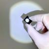 100pcs Total Size 33x7.3x0.55mm with Protection Chamfer 940nm IR Pass Filter Glass HWB940 view 2