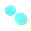 2Pcs Total Size Diameter 37.5mm and 1.5mm Thick Cut Filter Blue Glass view 1