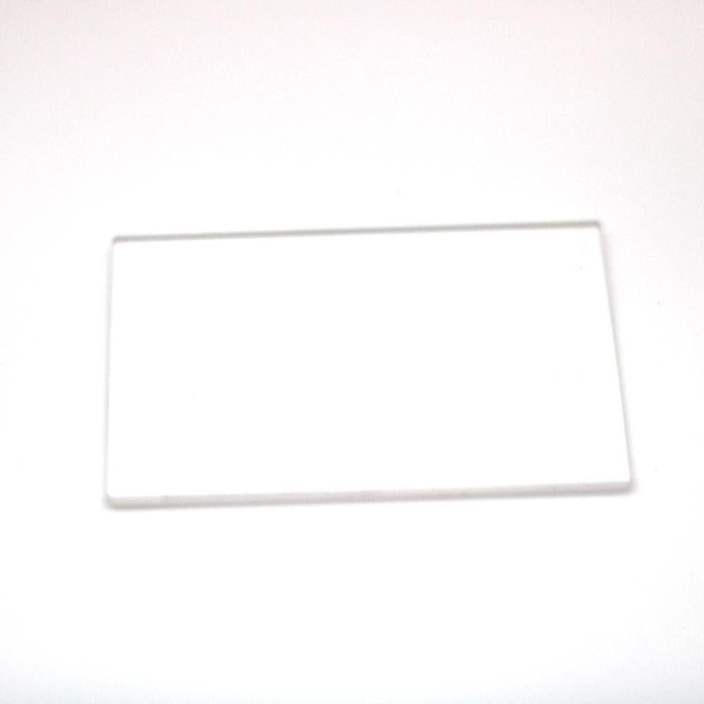 10pcs Total Size 135x52mm Transparent uv and IR Optical Quartz Glass Plate JGS2