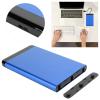 Vikye USB 3.0 Mobile Hard Disk Box 2.5in SSD HDD Aluminum Alloy Enclosure [8TB] (Blue) view 4