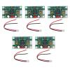 Sound Operational Preamplifier Board, 5X Dual Channel Digital Tone Board DC1230V Power Supply Input NE5532 Amplifier Front Panel view 1