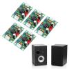 Sound Operational Preamplifier Board, 5X Dual Channel Digital Tone Board DC1230V Power Supply Input NE5532 Amplifier Front Panel view 4