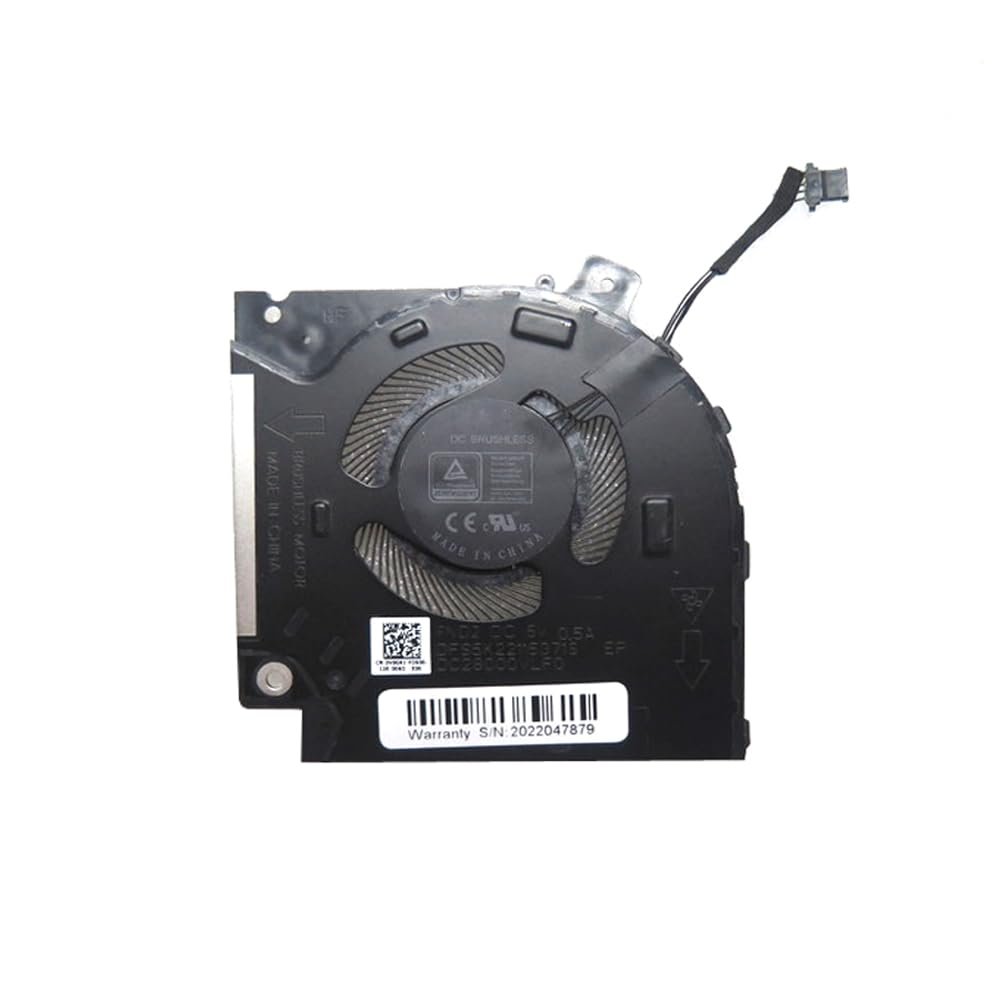 Laptop GPU Fan for Alienware X15 R1 RTX30 0V0G61 V0G61 DFS5K22115371S FND2 DC5V 0.5A 4Pin New