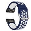 DJDLFA 22 20mm Silicone Band For Garmin Fenix 6 6X Pro 5X 5 Plus 935 S62 GPS Enduro Descent Mk1 MK2 Quick Release Easy fit Watch Strap (Color : Medium, Size : 22mm Fenix 5 5Plus) view 4