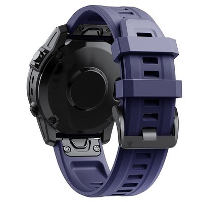 GANYUU 22 26MM Silicone Quick Release Watchband Straps For Garmin Fenix 7X 6X 5X Epix Gen 2 7 5Plus Easyfit Wrist For COROS VERTIX 2 (Color : J, Size : 22mm Fenix 5 6 7)