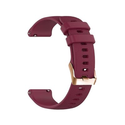 GANYUU 20mm Smart Watch Strap For Garmin Vivoactive 3 3t Venu SQ /2 Plus 2Plus Silicone Band Forerunner 645 245M Watchband Bracelet (Color : D, Size : For Venu SQ)
