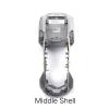 SeiZed Original Upper Shell Middle Frame Bottom Shell for DJI Mavic Air 2 Drone Replacement Accessories (Color : Middle Shell) view 2