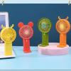 SOVEYN Daisy handheld desktop USB charging fan mini portable mobile phone stand silent pocket fan small fan USBchargingmodel[withphoneholder] Rabbitmodel[colorrandommixing] view 3