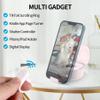 TUZTUALA Upgrade Scrolling Ring, Remote Control for TikTok, Bluetooth Ring Scroller with Stand, Bluetooth Camera Remote Compatible with iPhone, iPad, iOS Android Cell Phone-Pink view 2