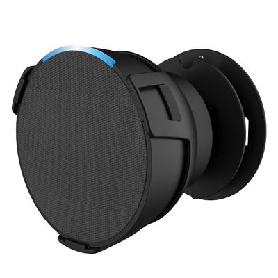 Aokicase Compatible with Amazon Echo Pop Holder, Echo Pop Stand, Echo Pop Stand Holder, No Screws Needed, Speaker Accessories (Echo Pop, Black, 1 Piece) JY05
